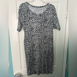 Bump Start leopard print maternity dress size large